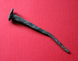 Spike, Iron, Crucifixion size, ca. 1st-3rd Cent. AD
